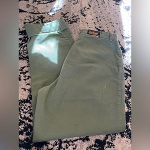 Vintage Western Olive Green Rocky Mountain Jeans tag size 15/16